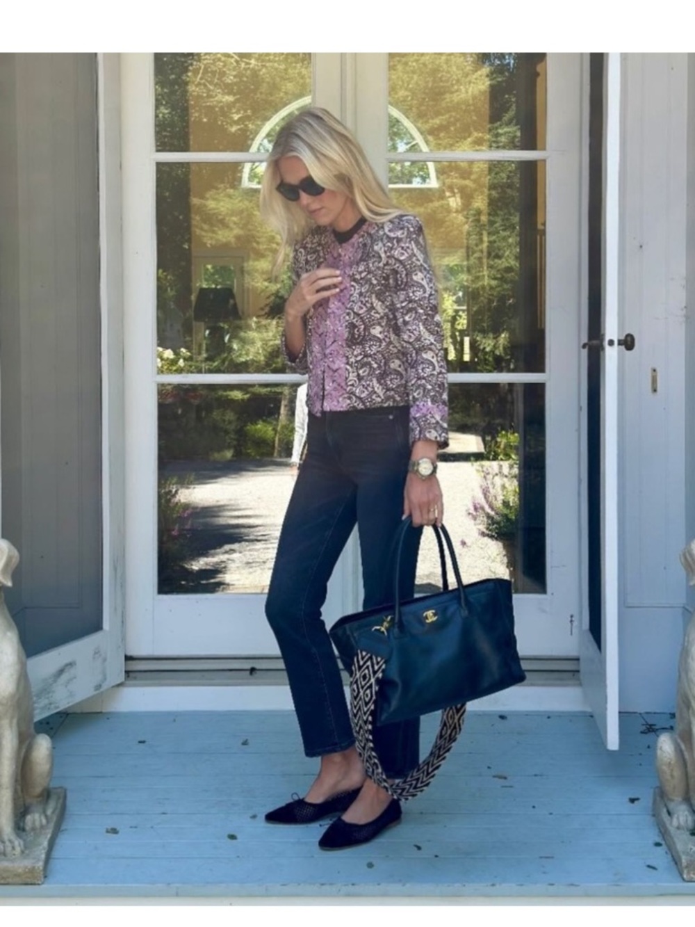 Julia Amory Diana Jacket Lee Paisley Medium NWT
